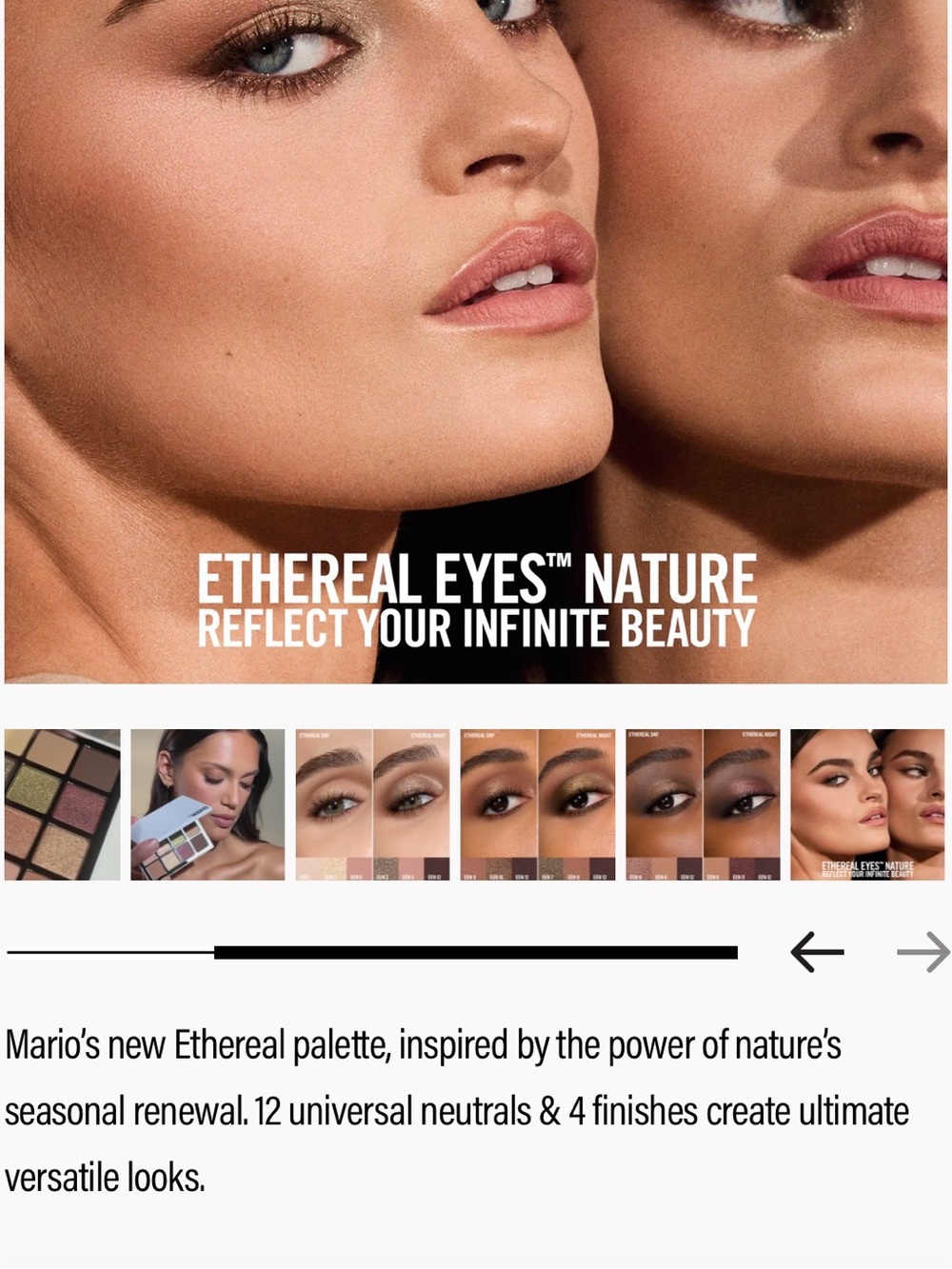 Makeup By Mario Warm Neutrals Palette - Gold, Bronze, Brown, Green, Pink - Picture 7 of 7